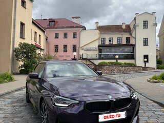 2024 BMW 2 серии 230i G42 Рестайлинг, фиолетовый, 3850000 рублей, вид 2