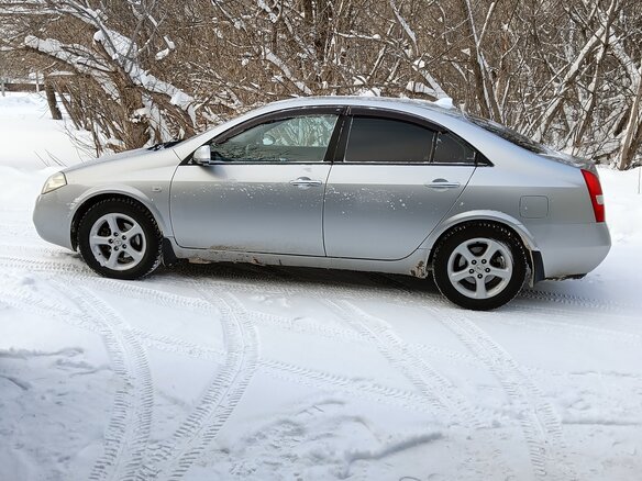2006 Nissan Primera III (P12), серебристый, 620000 рублей - вид 2