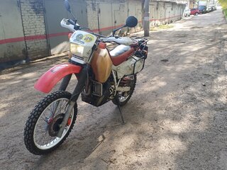 2008 Honda XR 650L, красный, 320000 рублей, вид 2