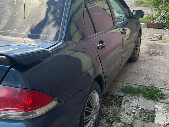 2005 Mitsubishi Lancer IX, синий - вид 2