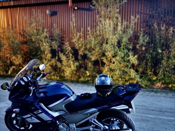 2007 Yamaha FJR1300, синий, 700000 рублей - вид 1
