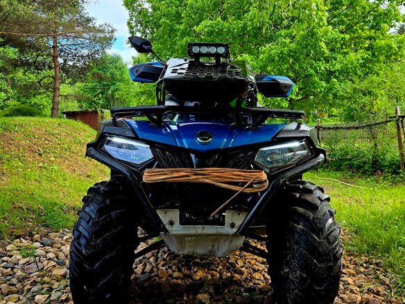 2022 CFMoto CFORCE 600 Basic, синий, 555000 рублей - вид 4