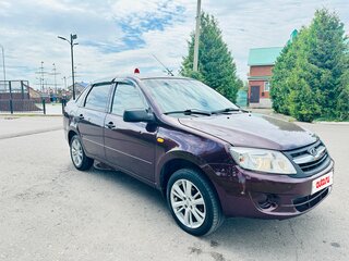 2014 Lada (ВАЗ) Granta I, красный, 510000 рублей, вид 3