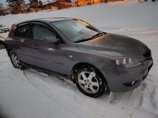 2007 Mazda 3 I (BK) Рестайлинг, серый, 380000 рублей, вид 3