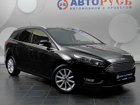2017 Ford Focus III Рестайлинг, чёрный, 848000 рублей, вид 1