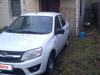 2014 Lada (ВАЗ) Granta I, белый, 550000 рублей, вид 3