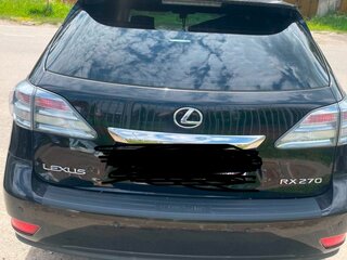 2011 Lexus RX 270 III, чёрный, 2500000 рублей, вид 2