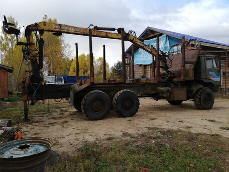 1989 КамАЗ 4310, зелёный, 450000 рублей, вид 3