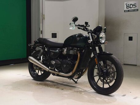 2023 Triumph Speed Twin, зелёный, 757000 рублей, вид 3