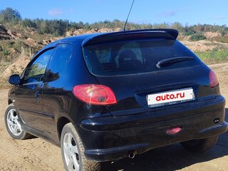 2004 Peugeot 206, чёрный, 600000 рублей, вид 3