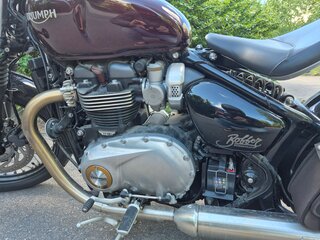 2018 Triumph Bonneville Bobber, чёрный, 1300000 рублей, вид 5