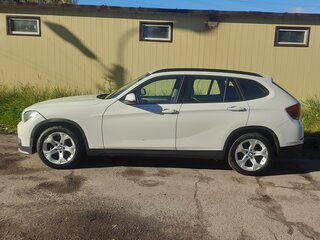 2014 BMW X1 18i I (E84) Рестайлинг, белый, 910000 рублей, вид 1