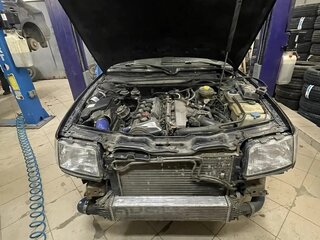 1992 Audi 100 S4 IV (C4), синий, 600000 рублей, вид 4