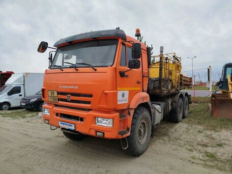 2021 КамАЗ 43118, оранжевый, 7644600 рублей, вид 1