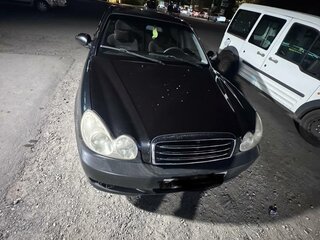 2011 Hyundai Sonata ТагАЗ IV (EF) Рестайлинг, чёрный, 335000 рублей, вид 4