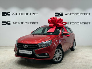 2018 Lada (ВАЗ) Vesta SW I, красный, 899000 рублей, вид 1