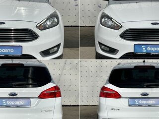2015 Ford Focus III Рестайлинг, белый, 995000 рублей, вид 3