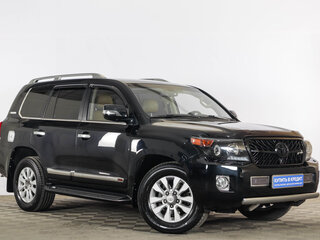 2014 Toyota Land Cruiser 200 Series Рестайлинг 1, чёрный, 4349000 рублей, вид 1