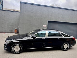 2017 Mercedes-Benz Maybach S-Класс 500 I (X222), чёрный, 3790000 рублей, вид 1