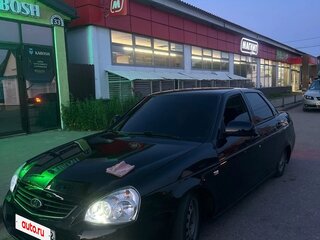 2008 Lada (ВАЗ) Priora I, чёрный, 299000 рублей, вид 1