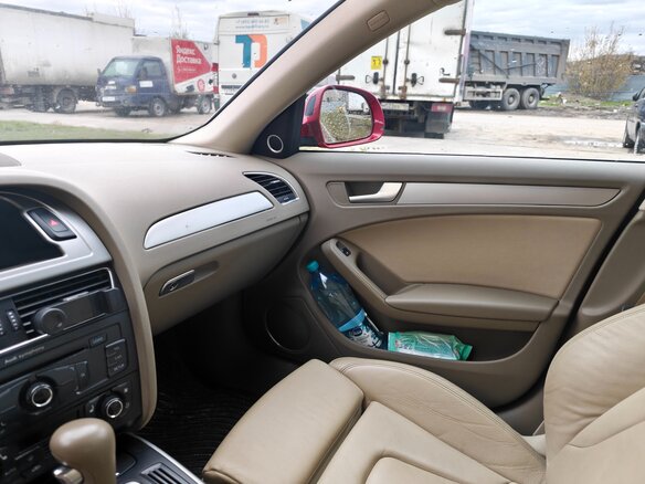 2008 Audi A4 IV (B8), красный, 900000 рублей - вид 11