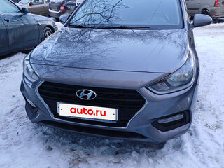 2019 Hyundai Solaris II, серый, 1450000 рублей, вид 2