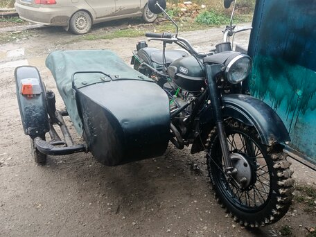 1977 Урал M-67, зелёный, 80000 рублей, вид 4