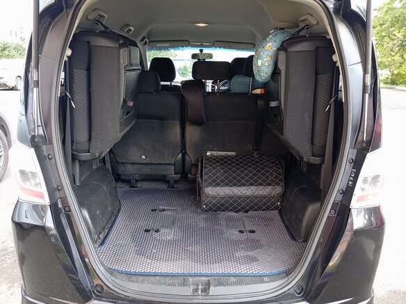 2012 Honda Freed I Рестайлинг, фиолетовый, 850000 рублей - вид 16