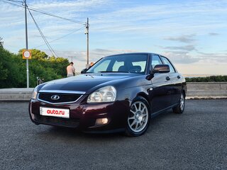 2011 Lada (ВАЗ) Priora I, пурпурный, 429000 рублей, вид 1