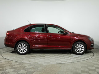 2021 Skoda Rapid II, красный, 1575000 рублей, вид 4