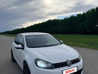 2012 Volkswagen Golf VI, белый, 550000 рублей, вид 2