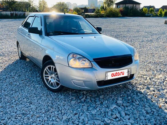 2011 Lada (ВАЗ) Priora I, серебристый - вид 1
