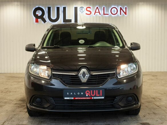 2015 Renault Logan II, чёрный - вид 3
