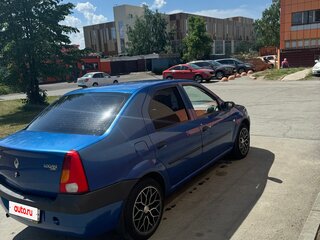 2007 Renault Logan I, синий, 370000 рублей, вид 4