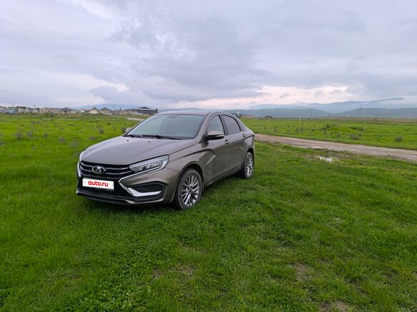 2024 Lada (ВАЗ) Vesta I Рестайлинг (NG), коричневый, 1240000 рублей - вид 4