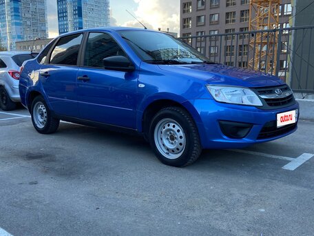 2018 Lada (ВАЗ) Granta I, синий, вид 4