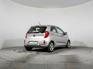 2013 Kia Picanto II, серебристый, 990000 рублей, вид 5