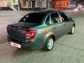 2017 Lada (ВАЗ) Granta I, серый, 435000 рублей, вид 4