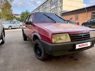 1996 Lada (ВАЗ) 21099, красный, 65000 рублей, вид 4
