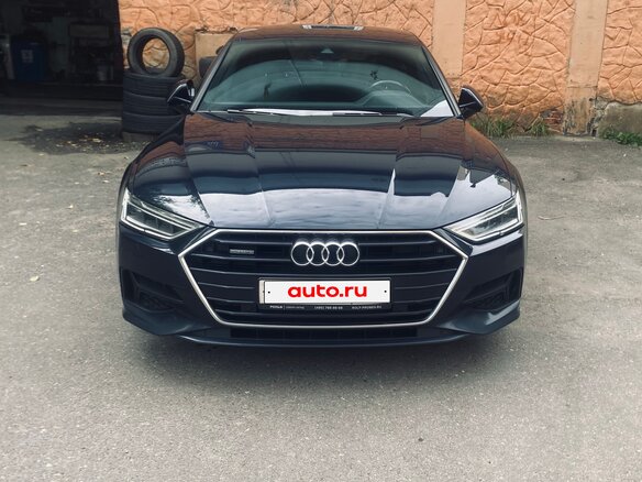 2018 Audi A7 55 TFSI II (4K), синий, 3849000 рублей - вид 1