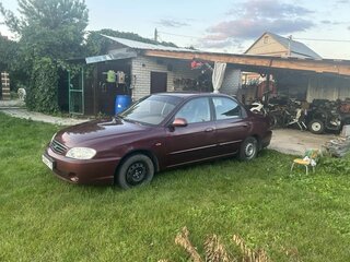 2006 Kia Spectra I Рестайлинг 2, красный, 250000 рублей, вид 1