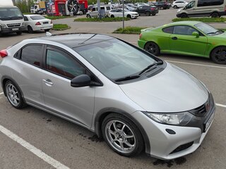 2012 Honda Civic IX, серебристый, 1000000 рублей, вид 5