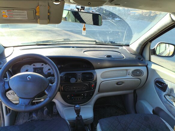 2001 Renault Scenic RX4 I Рестайлинг, синий, 400000 рублей - вид 14