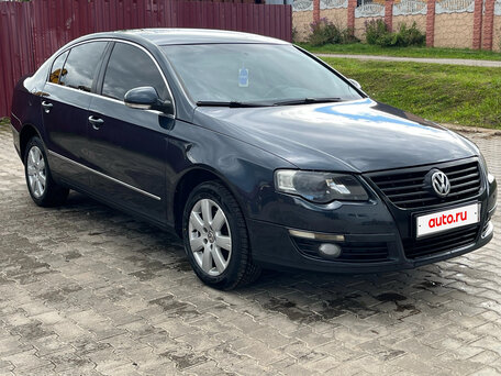 2007 Volkswagen Passat B6, голубой, 620000 рублей, вид 3