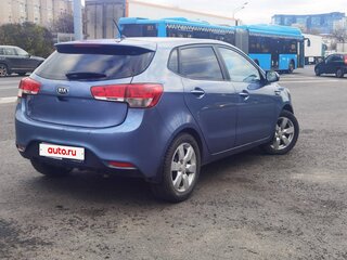 2016 Kia Rio III Рестайлинг, голубой, 890000 рублей, вид 5