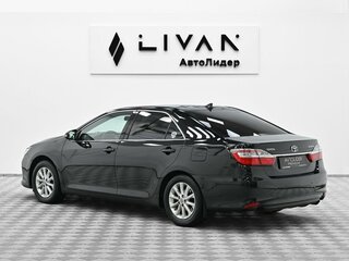 2017 Toyota Camry VII (XV50) Рестайлинг, чёрный, 1825000 рублей, вид 2