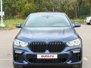 2021 BMW X6 40i III (G06), синий, 7499000 рублей, вид 2