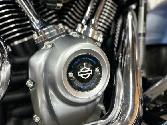 2018 Harley-Davidson Fat Boy, синий, 1990000 рублей - вид 14