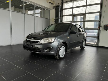 2018 Lada (ВАЗ) Granta I, серый, 500000 рублей, вид 3