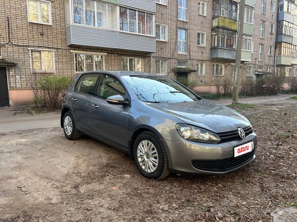 2010 Volkswagen Golf VI, серый - вид 1